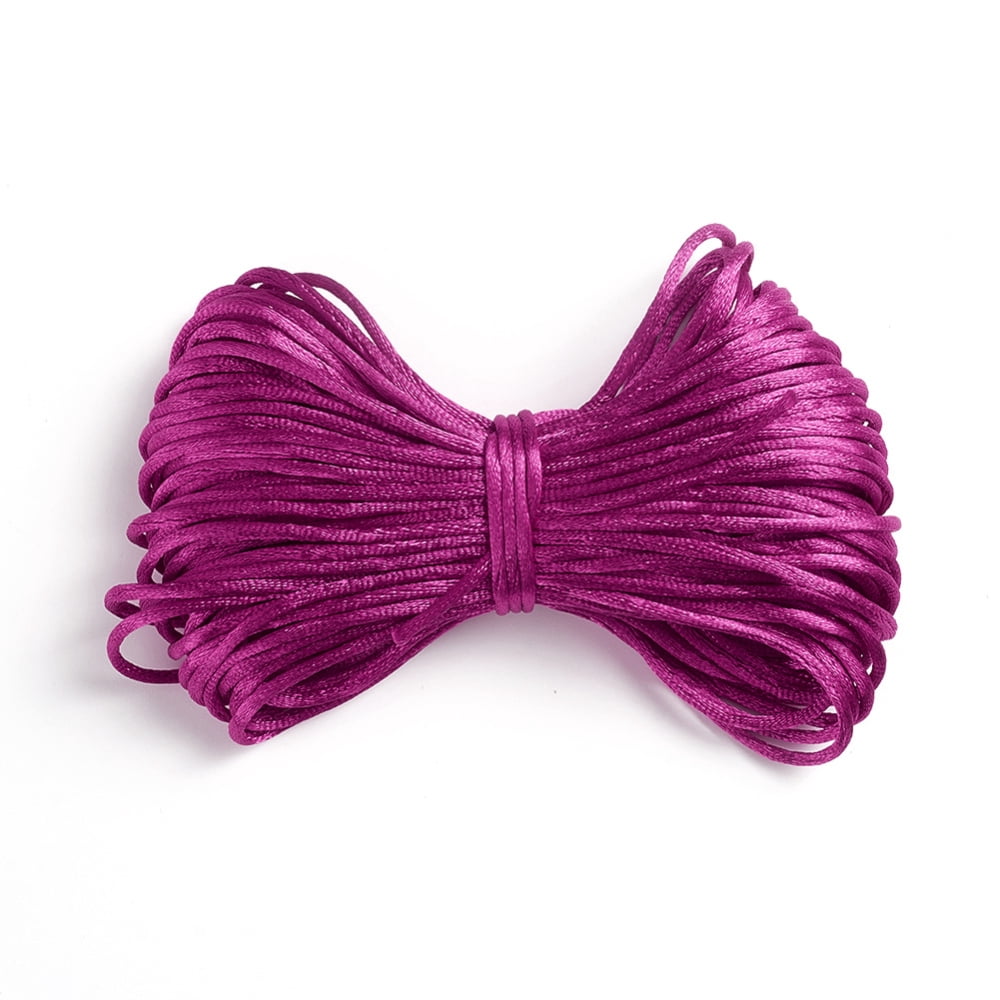 20bundles Polyester Thread Cerise 2mm about 20m/bundle