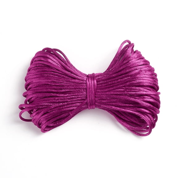20bundles Polyester Thread Cerise 2mm about 20m/bundle