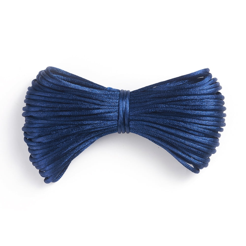 20bundles Polyester Thread Prussian Blue 2mm about 20m/bundle
