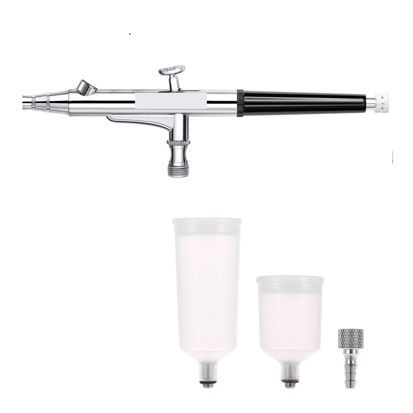 20cc 40cc Airbrush Spray Gun Gravity Feed Double Action Air Brush Cake Tattoo Pistola Nail Tool 0.3mm ,Versatile applications