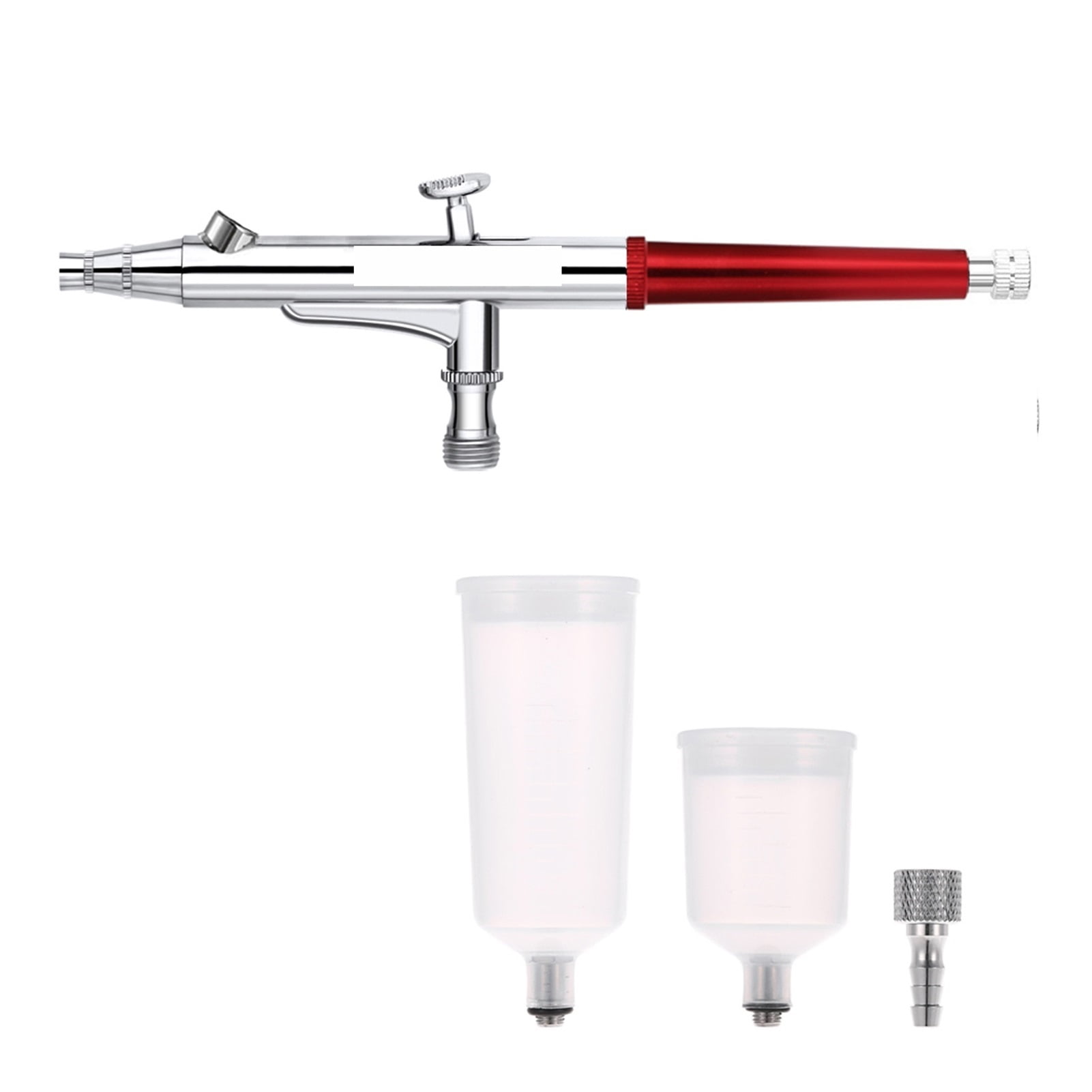 20cc 40cc Airbrush Spray Gun Gravity Feed Double Action Air Brush Cake Tattoo Pistola Nail Tool 0.3mm