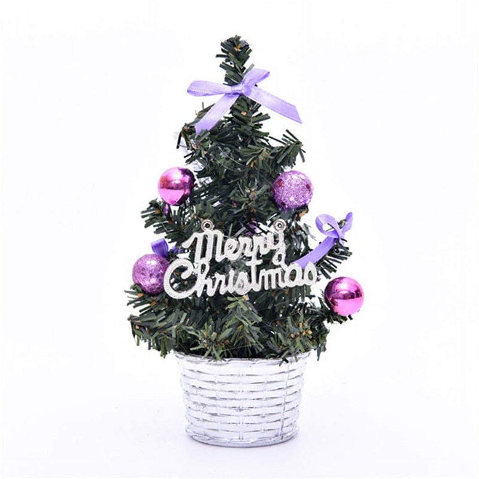 20cm Artificial Table Mini Christmas Tree Home Decoration Festival