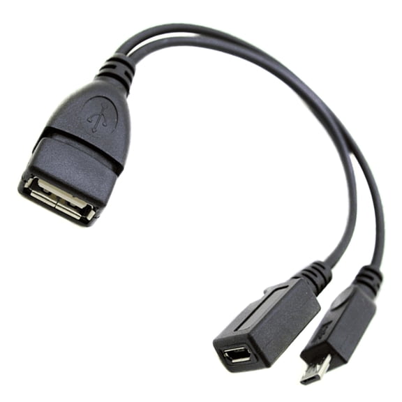 20cm Cable Portable USB Female Splitter Adapter for Phone Tablet 480Mbps Fast Transmission