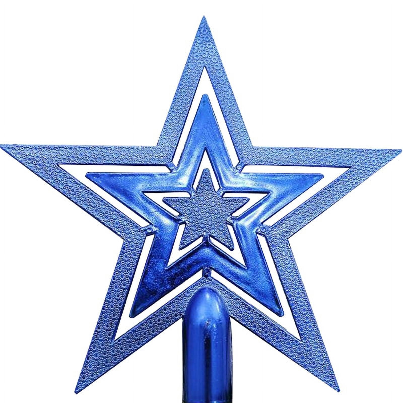20cm Christmas Tree Topper Star Happy Christmas Treetop Star Festival