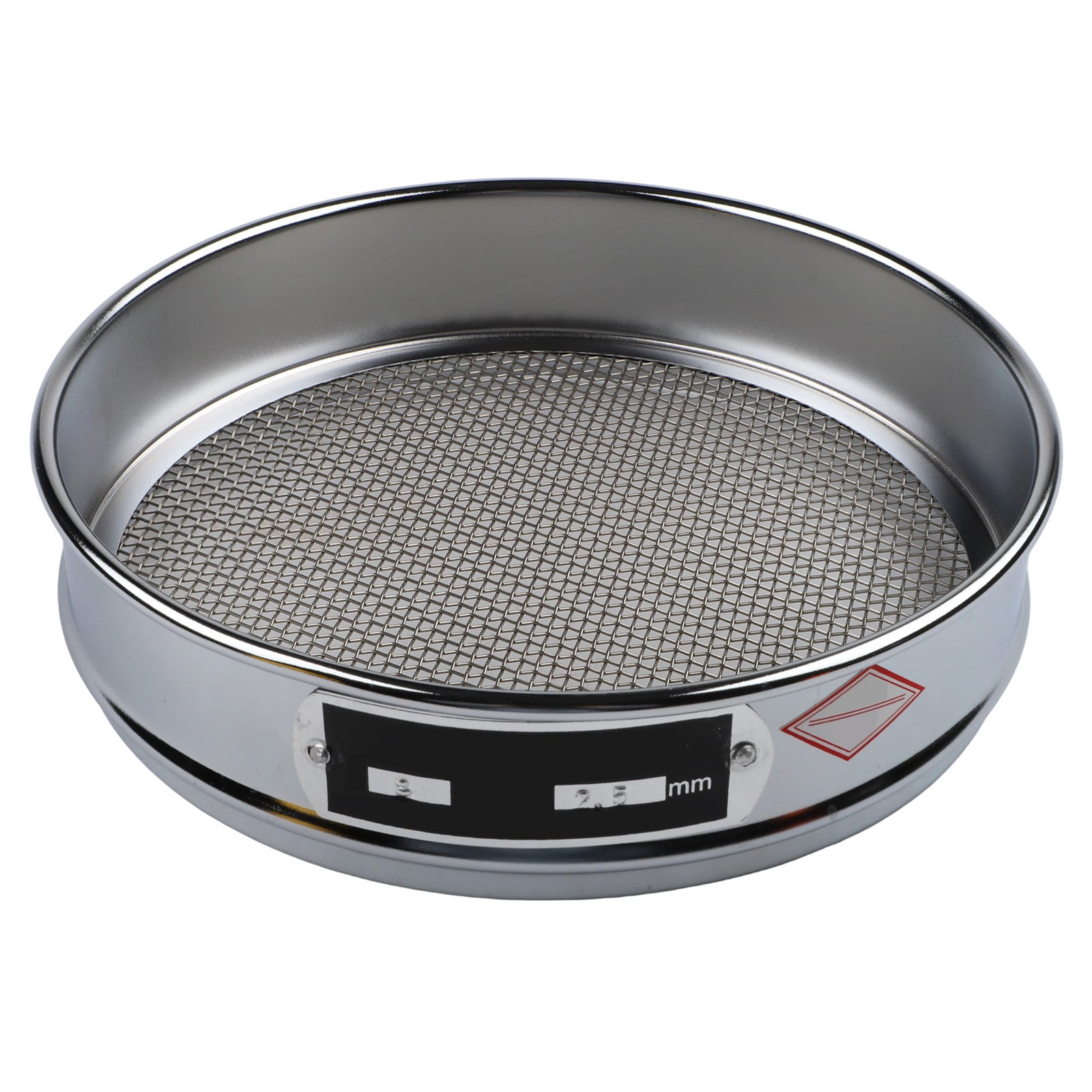 Sample Collection Sieve 20cm Chrome Mesh Sieve Sample Inspection Medicine Test Sieve 4 Mesh-600 ...
