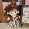 thumbnail image 1 of 20cm Cotton Doll/EXO Idol Dolls New Replacement Outfit Cute Pretty Changing Dressing Game Doll Clothes Miniature Dress Suit Dolls Clothing Set Plush Dolls Clothes 7, 1 of 7