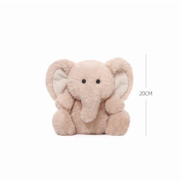 20cm Cute Animal Series Cow Monkey Hippo Panda Fox Stuffed Huggable Doll Intresting Lovely Gifts