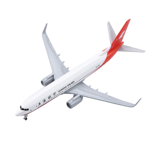 20cm Diecast Alloy 1/350 Scale Shanghai Airlines B737 Aircraft Model Toy TAPDRA Store