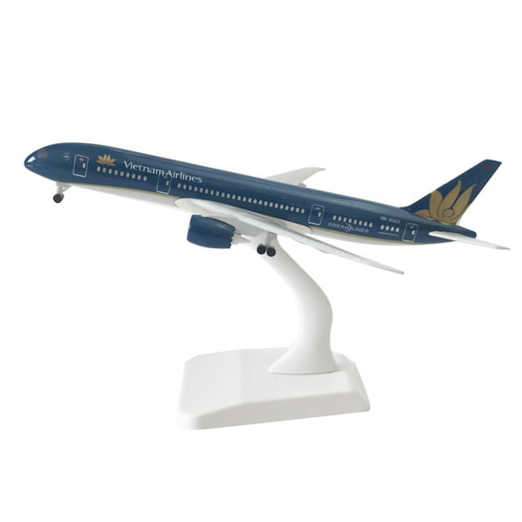 20cm Diecast Alloy 1/350 Scale Vietnam Airlines B777 Aircraft Model Toy Gift TAPDRA Spare Part