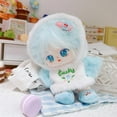 thumbnail image 1 of 20cm Doll Clothes Cotton Outfit for Stuffed Toys, Fits Standard & Body Dolls, Handmade Miniature Costume for 20cm Plush Toys, Soft & Comfortable Dress-Up Accessories, 1 of 4