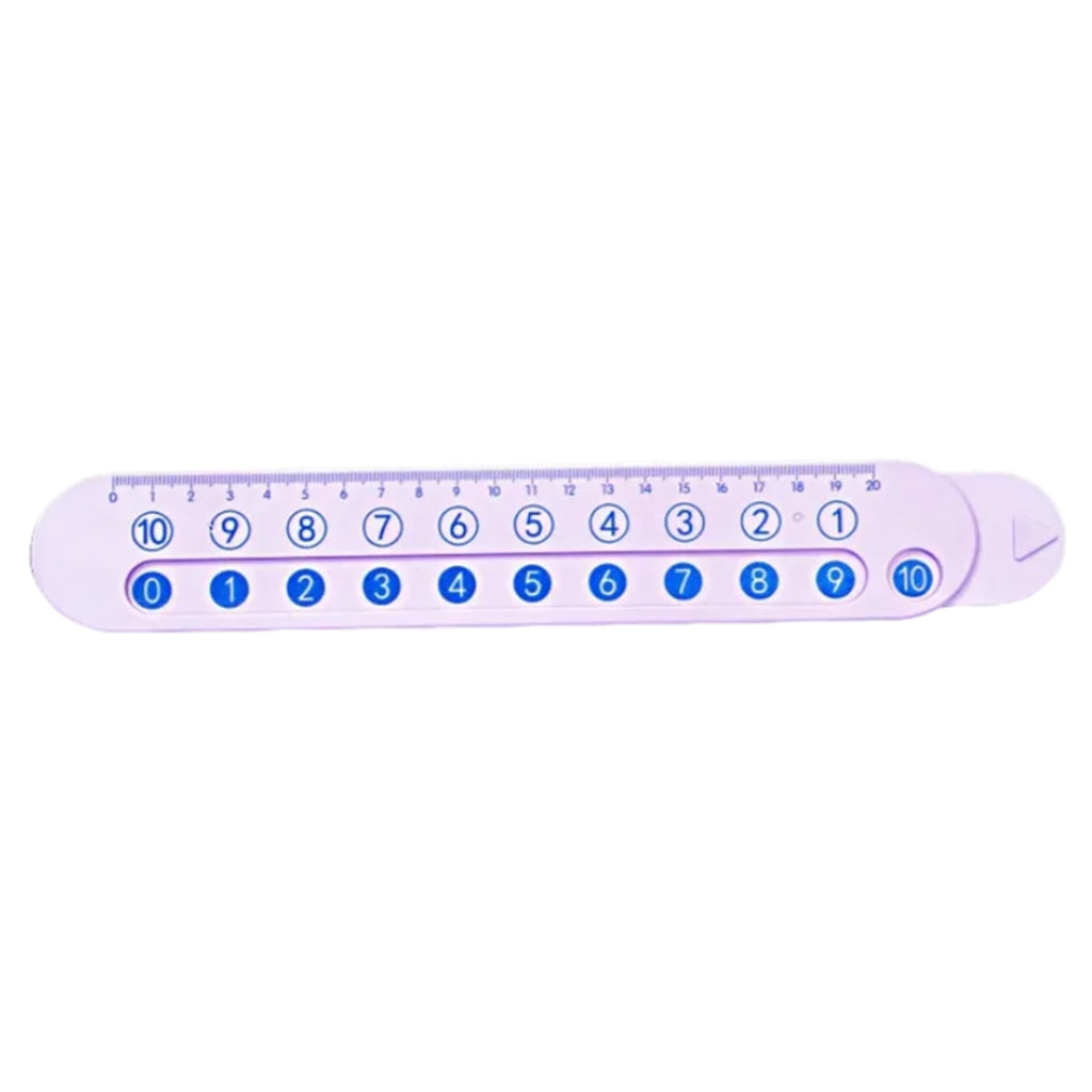 20cm Rulur 20cm Math Mathematics Ruler Addition Subtraction Measuring Tool For ...