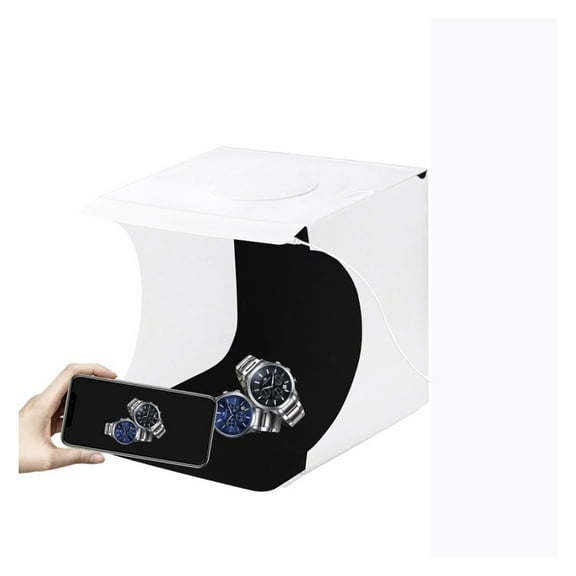 20cm Mini Photo LED Light Studio Box Photo Tent White Light Studio Shooting Lightbox 6 Color Backdrops Photo Tent Box Kits ,Long Lasting