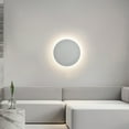 thumbnail image 1 of 20cm Modern minimalist aisle staircase wall background wall light round led wall lamp touch, 1 of 6