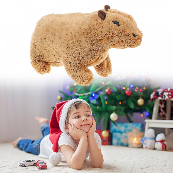 20cm Simulation Capybara Plush Toy Cute Capybara Stuffed Animal Doll Birthday Gift