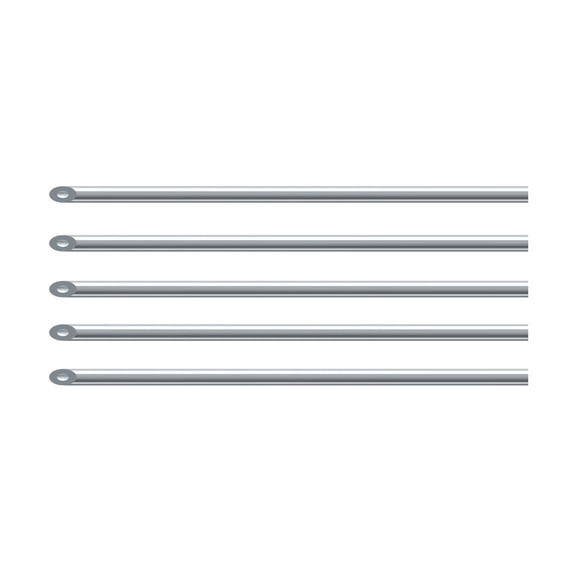 20cm Stainless Steel Fishing Baits Applicator Hollow Needle Tool for Easy Attachments Earthworm Hooking Needle