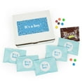 thumbnail image 1 of 20ct It's a Boy M&M's Baby Shower Candy Favor Packs (20ct) - Milk Chocolate - by Just Candy, 1 of 8