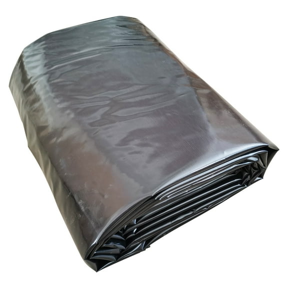20ft*30ft 20mil Thickness Fish Pond Liner Gardens Pools HDPE Membrane Landscaping Impervious Aquaculture Liner Black