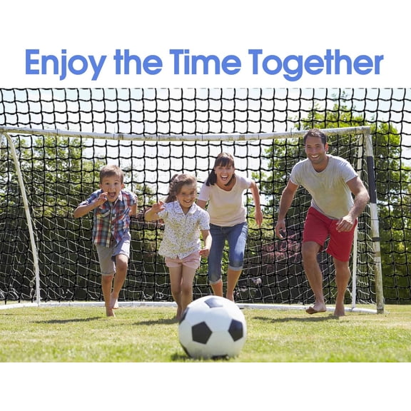 20ft, 30ft, 40ft Soccer Goal Net - Football Backstop, High Impact Sports Practice Barrier, Nylon Ball Hitting Netting for Soccer and Hockey