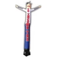 thumbnail image 1 of 20ft Inflatable Tube Man Guy Income Tax Service White/Blue - Complete with 1HP 2 Speed Air Blower, 1 of 1