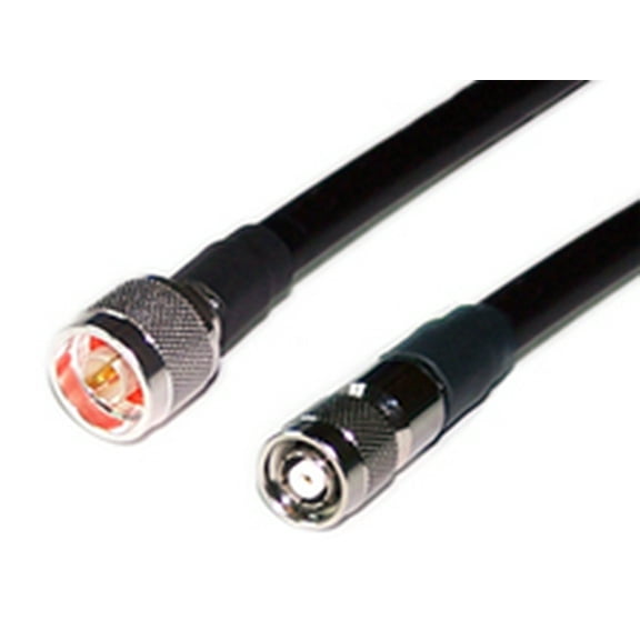 20ft LMR 400-series Equivalent Low Loss Cable with N-Male to TNC-Male Connectors