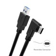 20ft Link Cable Right Angle USBC to USBA Adapter W/Elbow for Oculus