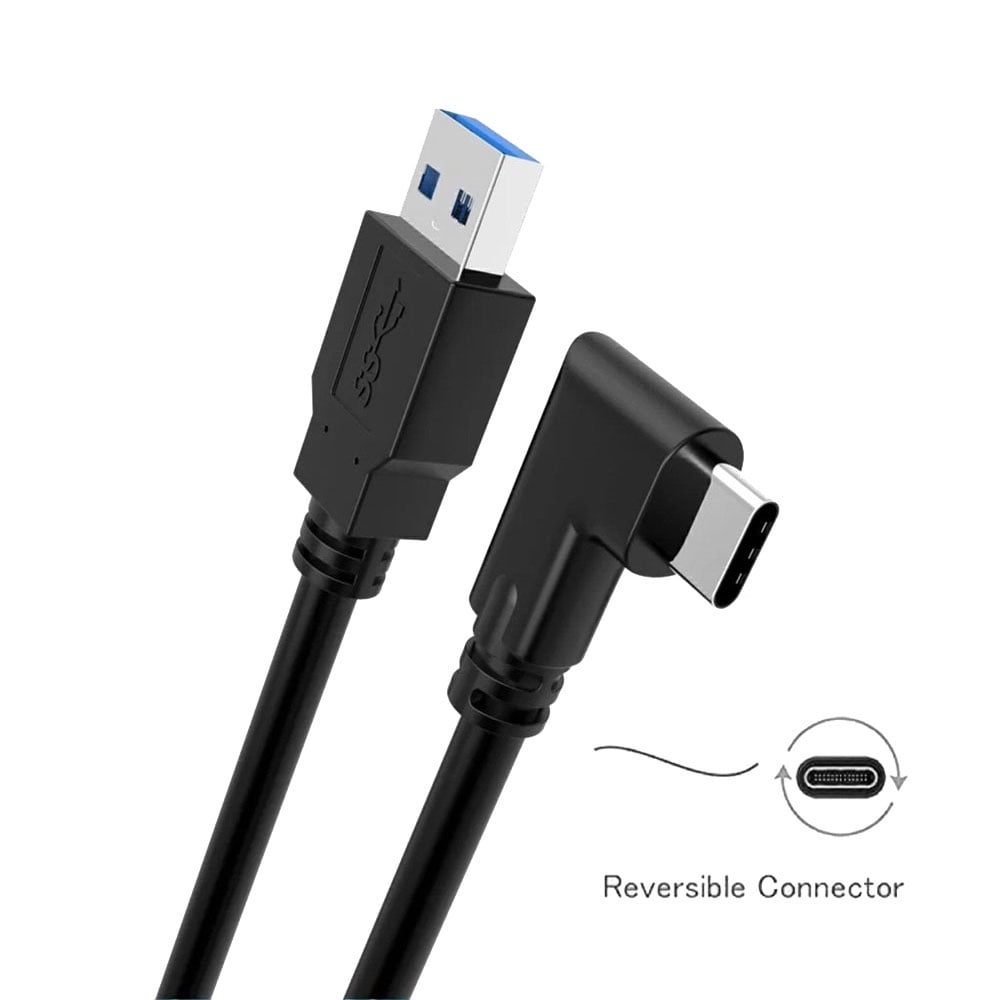 20ft Link Cable USBA to USBC Cable Adapter W/Elbow, TypeC Monitoring