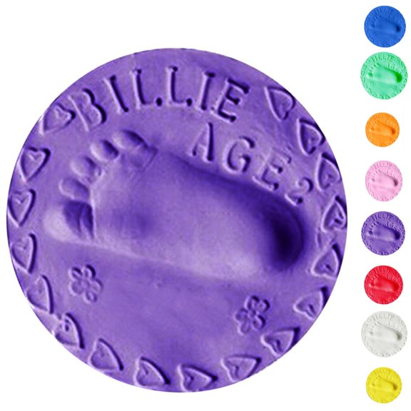 20g Baby Handprint Footprint Clay, Soft Impression Clay for Newborn Keepsake, Memory Clay