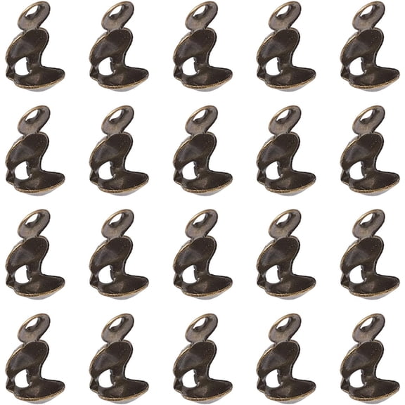 20g Bead Tips Iron Calotte Ends Open Knot Cover DIY