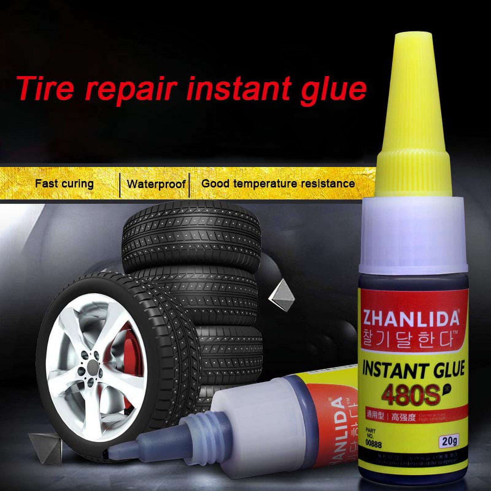 20g Car Tire Patch Glue Tool Tyre Puncture Sealant Repair Glue Car  Accessories