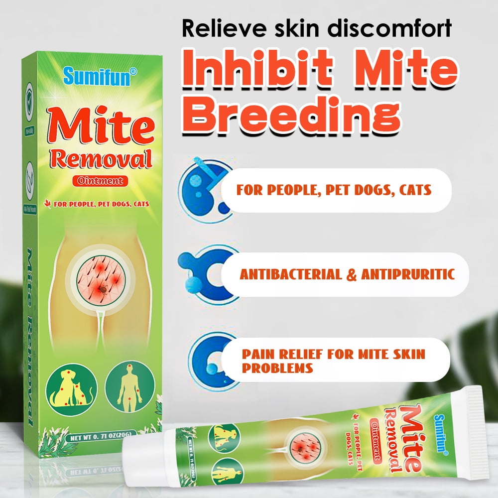 20g Mite Removal Cream NonPungent AntiItch External Use Scabies Pubic