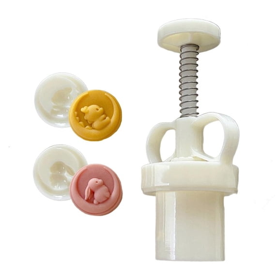 20g Mooncake Mold Set Animal Shaped Exquisite Chinese Dessert Molds Baking Tools