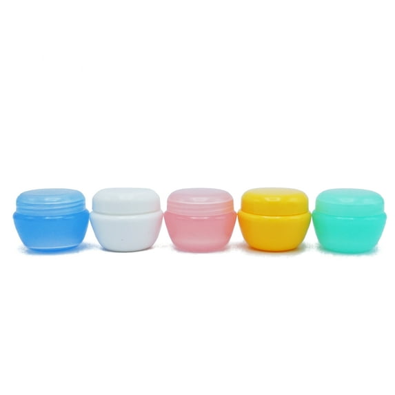 20g Multi-Color TSA-Approved Leak Proof Durable Cosmetic Cream Jar with Reclosable Lid