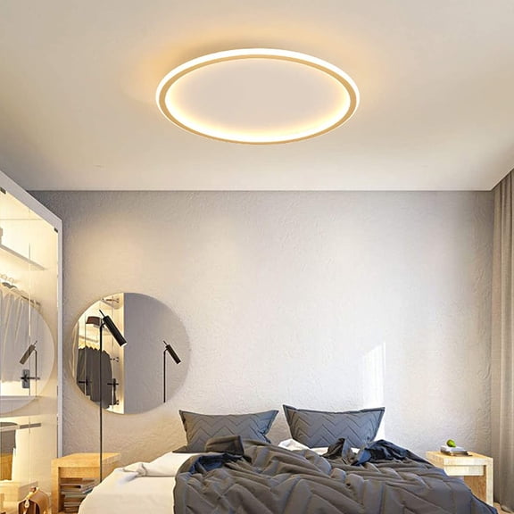 20in Ceiling Mount Light Fixture with Remote Control, 3000-6500K Adjustable Flush Mount Ceiling Light for Bedroom Kitchen,Bathroom,Garage,Living Room, Dining Room