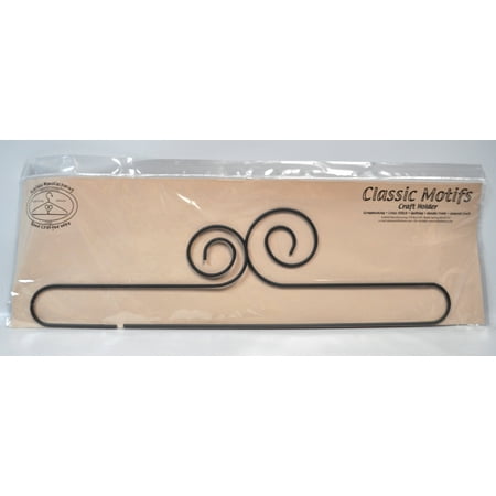 20in Double Scroll Split Bottom Silver Tex Hanger
