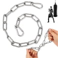 Chain Connection View 20in Heavy Duty Chains,Tutuviw Stainless Steel Chain with Carabiners ...