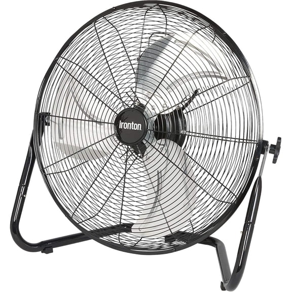 20in. High-Velocity Fan, 4500 CFM, 3-Speed, Tilting Head