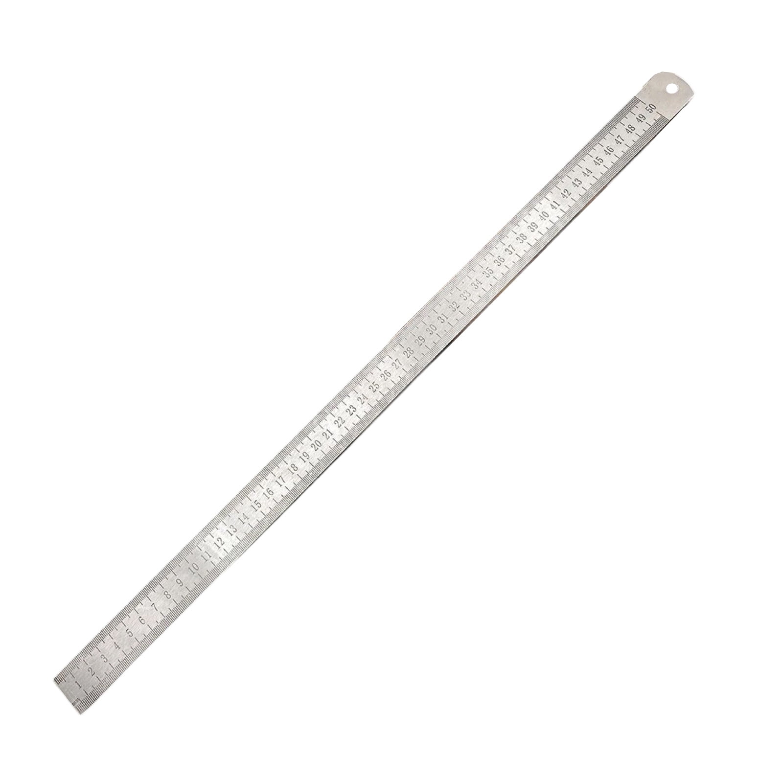 20in Stainless Straight Ruler with Scale, Thickened for Car Mount ...
