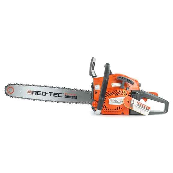 20inch 62CC Gas Powered Chainsaw, 3.5 HP 2 Stroke Engine Gas Power Chainsaws with Non-Slip Handle, Gas Chainsaws with Dual Fuel Tanks, For Wood Cutting, Tree Trimming, and Land Clearing