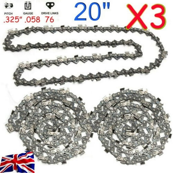 20inch 76 Drive Links Chainsaw Saw Chain Parts Tool chainsaw blade New