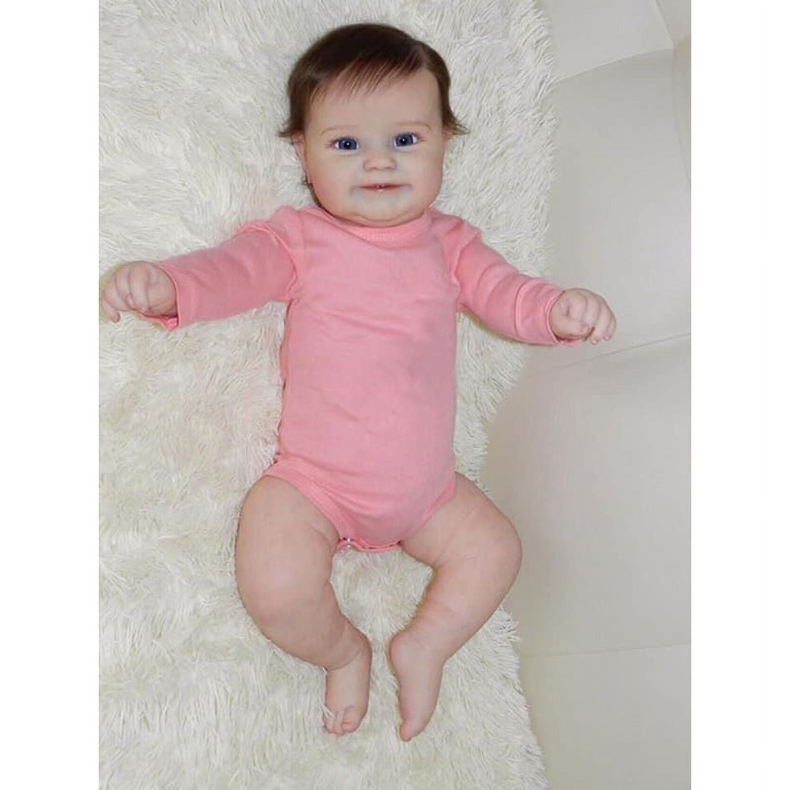 20inch Reborn Doll Full Body Silicone Waterproof Bath Toy 3D Skin