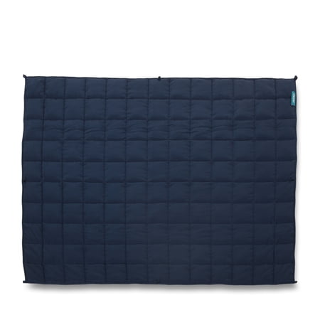 20lbs Weighted Blanket 100% Cotton 7-Layer Construction Machine Washable Cooling Weighted Blanket for Stress Anxiety Relief Better Sleep