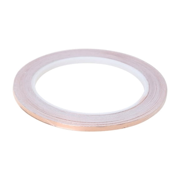 20m Copper Foil Tape Single Sided Conductive Adhesive for Crafts Repair Paper Circuits EMI Shielding Grounding Guitars
