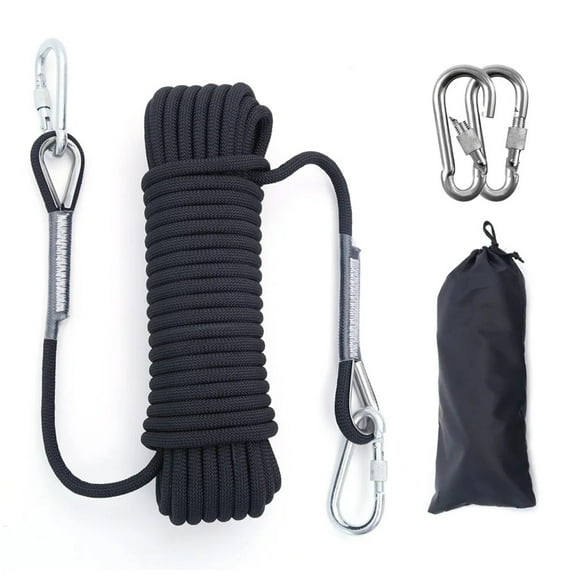 20m Outdoor Rope Mountaineering Safety Rope Mountaineering Safety Escape Auxiliary Rope Wild Hiking Survival Equipment ,Versatile