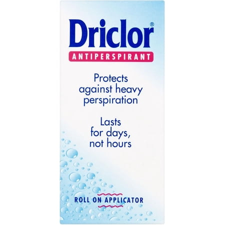 20ml -- DRICLOR ROLL ON APPLICATOR ANTITRANSPIRANT 20ml