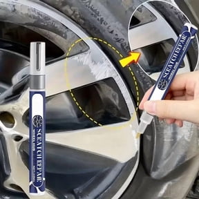 20ml Wheel Hub Scratch Repair Touch Up Pen, Alloy Rim Minor Scuff Quick Fixer, Portable Emergency Restoration Paint, Lightweight Compact Design for Car Wheel Daily Refurbishment Maintenance