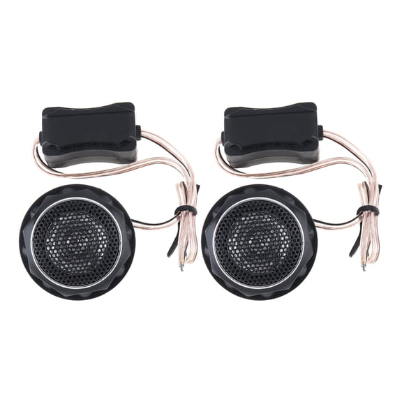 20mm 140W Flush-Mount Silk-Dome Tweeter, 1Pair Car Tweeter Speakers Mini Treble Loudspeaker Universal