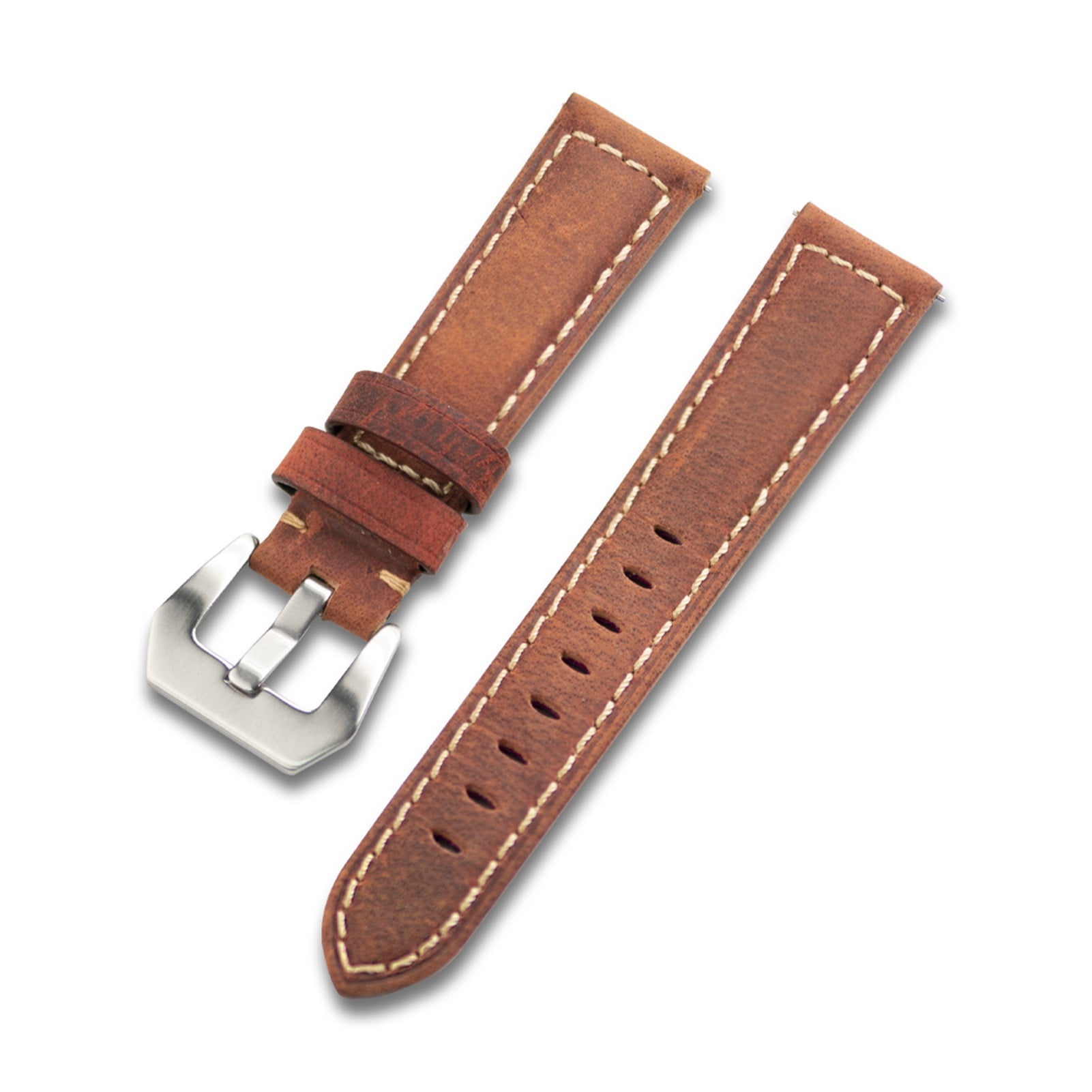 Bargain Classic Leather 24 mm Watch Band HA1711B-1_K0022780 main image 0