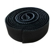 20mm Adhesive Black Hook and Loop Tape - 5 Yards, Heavy Duty Strips/Industrial Strength Sticky Fastener