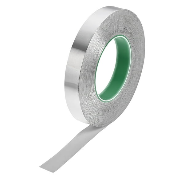 20mm Aluminum Foil Tape High Temperature Tape for HVAC,Patching Hot and Cold Air Ducts Adhesive Tape 50m/164ft