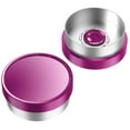 thumbnail image 1 of 20mm Aluminum-Plastic Flip Top Caps for Glass Vial Purple 100PCS, 1 of 2